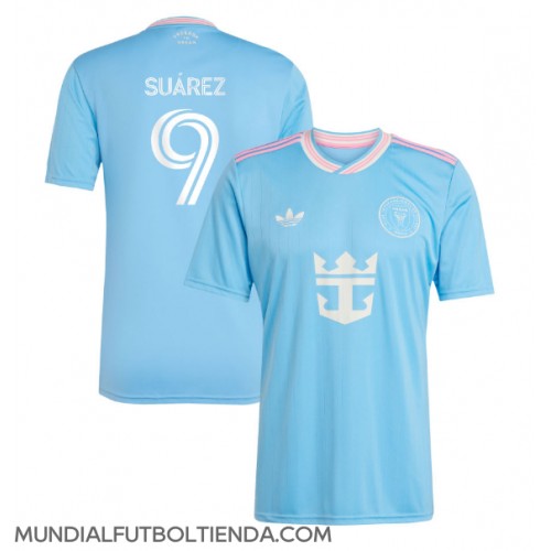 Camiseta Inter Miami Luis Suarez #9 Tercera Equipación Replica 2025-26 mangas cortas